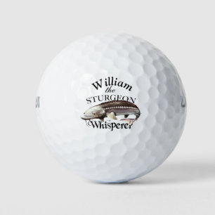 Balles De Golf Pêcheur de Whisperer d'esturgeon personnalisé