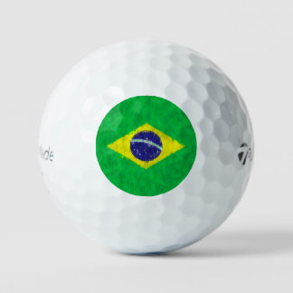 Balles De Golf Peinture à l'huile du Brésil Dessin