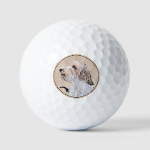 Balles De Golf Peinture de Petit Basset Griffon Vendéen - Art Can