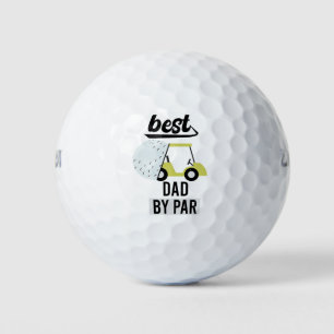 Balles De Golf père golfeur cool, meilleur papa au par
