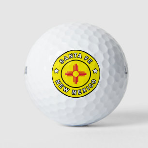 Balles De Golf Père Noël Fe Nouveau-Mexique