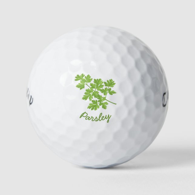 Balles De Golf Persil (Devant)