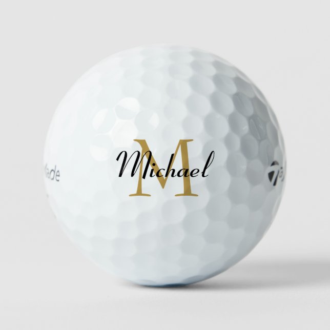 Balles De Golf Personalized Golf Balls (Recto)