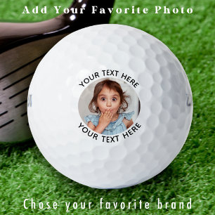 Balles De Golf Personnalisé Créer Golfer Personnalisé Photo Moder