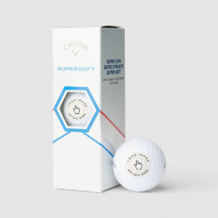 Balles De Golf Personnalisé - Galeries de golf Supersoft Callaway