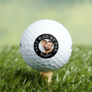Balles De Golf Personnalisé Meilleur papa par photo