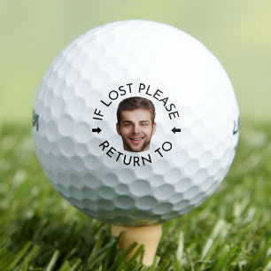 Balles De Golf Personnalisé Si Perdu Veuillez Retourner à la Phot