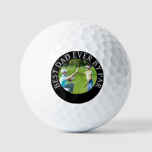 Balles de golf personnalisées avec photo en noir e