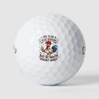 Balles de golf personnalisées Humour - Belles ball