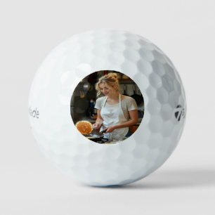 Balles De Golf Personnaliser la photo de cuisson de crêpes