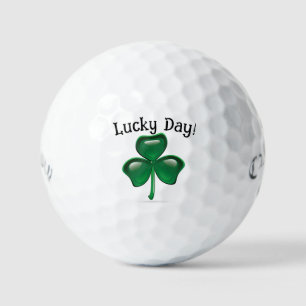 Balles De Golf Personnaliser Lucky Day ! Shamrock