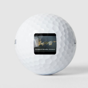 Balles De Golf Personnaliser Sculpté Métallique