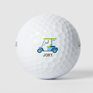 Balles De Golf Personnalisez le monogramme du meilleur panier de 