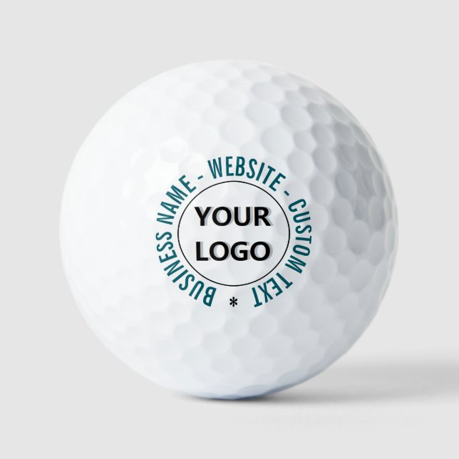 Balles De Golf Personnalisez votre logo Texte promotionnel Boules (Recto)