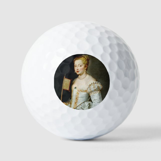 Balles De Golf Peter Paul Rubens Portrait d'une dame (Recto)