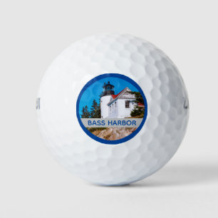 Balles De Golf Phare de Bass Harbour, parc national Acadia