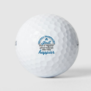 Balles De Golf Pharmacien à la retraite Pharmacie Retraite Beauco