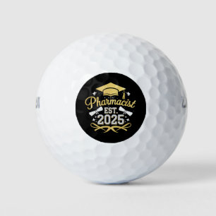 Balles De Golf Pharmacien Diplômé de Pharmacie 2025