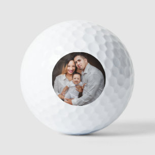 Balles De Golf Photo de famille personnalisée personnalisée perso
