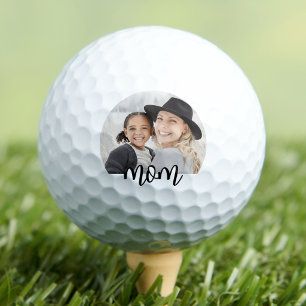 Balles De Golf Photo de maman personnalisé