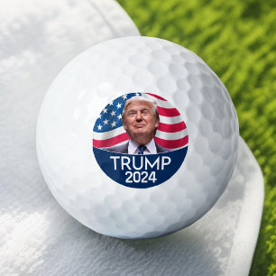 Balles De Golf Photo Donald Trump - Président