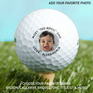 Balles De Golf Photo moderne DAD Personnalisée Cute Kids