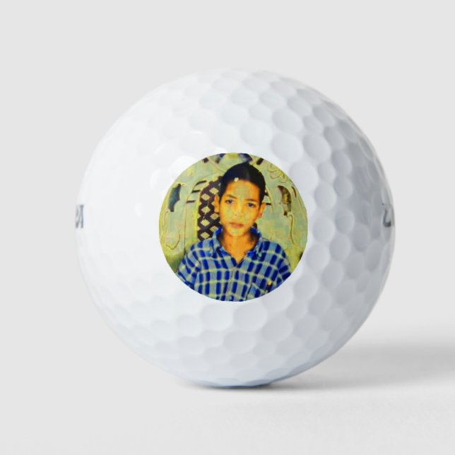 Balles De Golf Photo personnalisée (Devant)