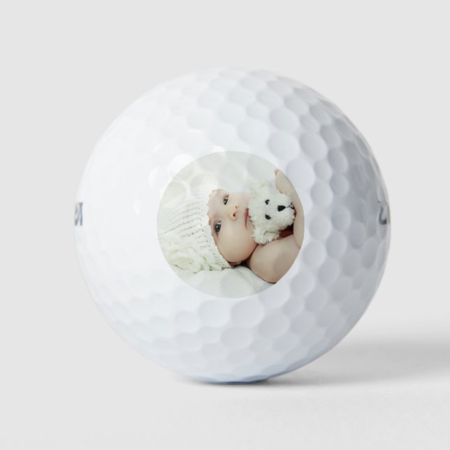 Balles De Golf Photo personnalisée (Devant)