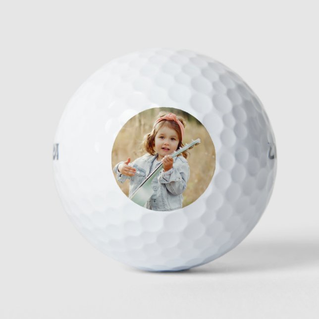 Balles De Golf Photo personnalisée (Devant)