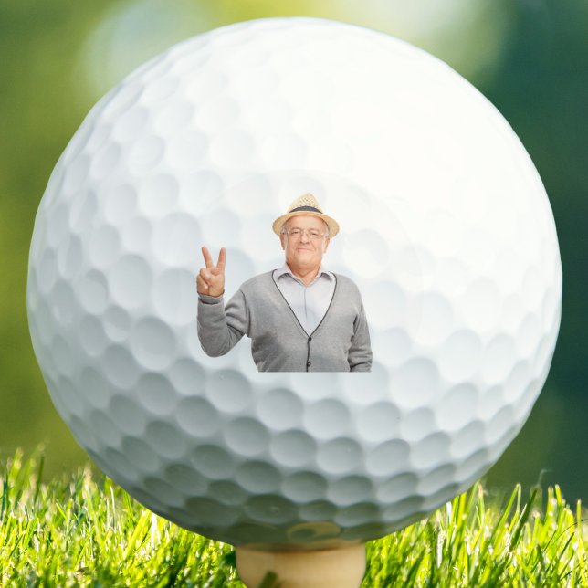 Balles De Golf Photo personnalisée (Create your own golf ball with your photo – fun, personalized gift for golfers and tournaments.)
