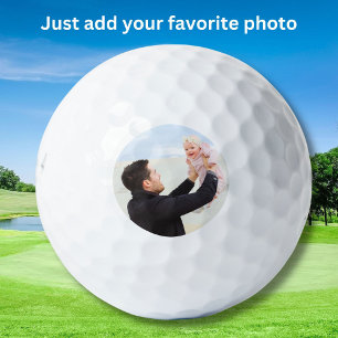 Balles De Golf Photo personnalisée Animal de compagnie ou famille