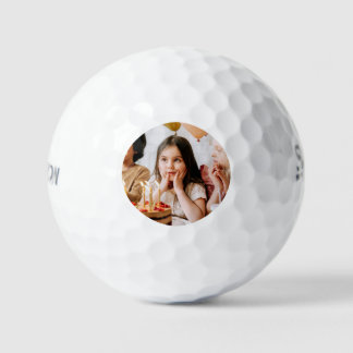 Balles de Golf Photo Simples Personnalisées