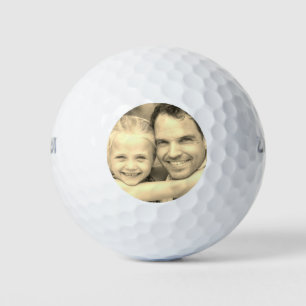 Balles De Golf Photographie personnalisée avec filtre de Sepia