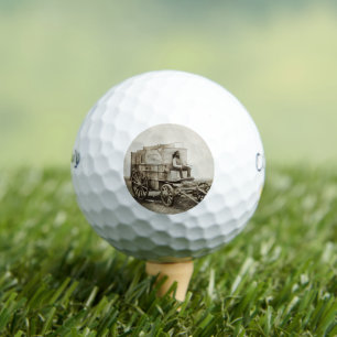 Balles De Golf Photographie Wagon de Roger Fenton Photo Réalisme