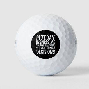 Balles De Golf Pi Day Funny