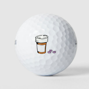 Balles De Golf Pilule d'ordonnance bouteille