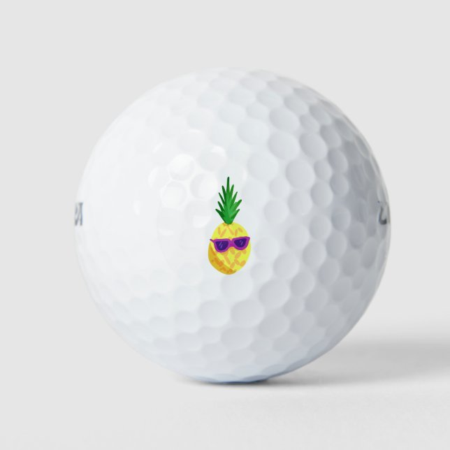 Balles De Golf Pineapple (Devant)