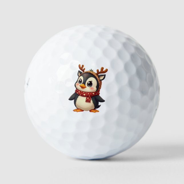 Balles De Golf Pingouin (Devant)