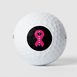 Balles De Golf Pink Ribbon Cancer du sein Mois de sensibilisation