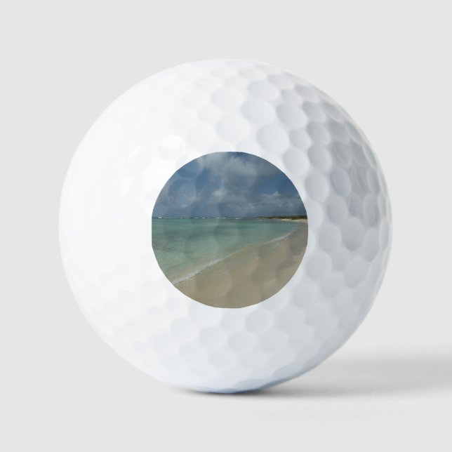 Balles De Golf Plage d'Aruba II Magnifique paysage naturel (Recto)
