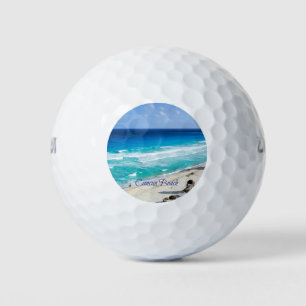 Balles De Golf Plage de Cancun, Mexique