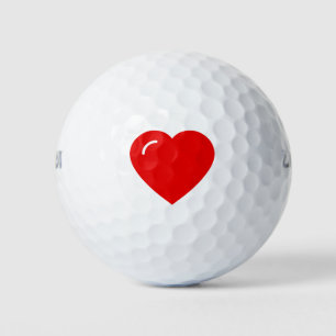 Balles De Golf Plage Luv Heart