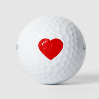Balles De Golf Plage Luv Heart