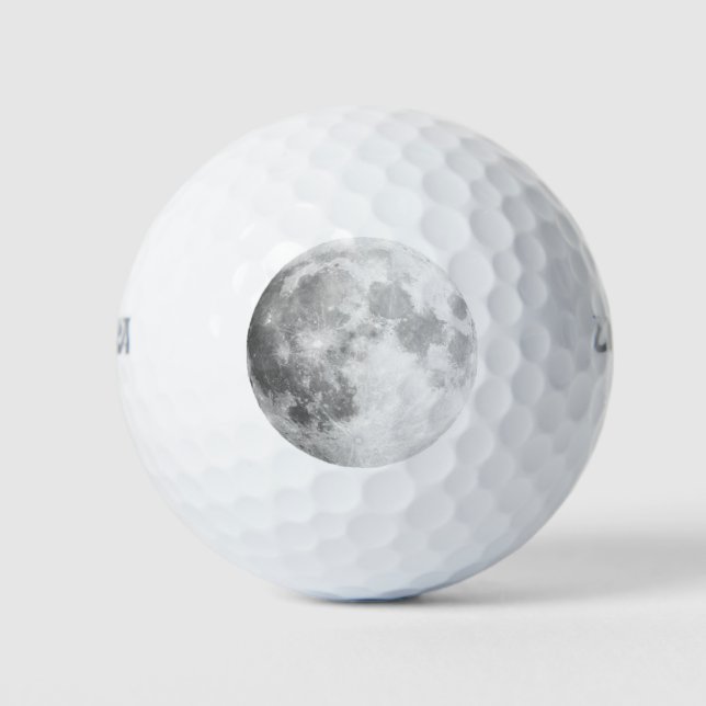 Balles De Golf Pleine lune Golf Balls (Devant)