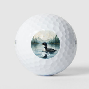 Balles De Golf Plongeon huard commun Oiseau Nature Animal