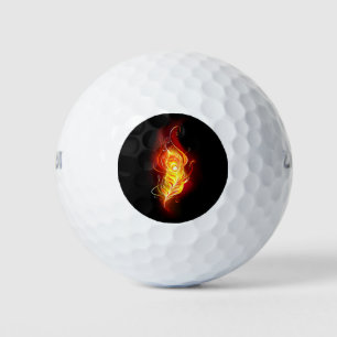 Balles De Golf Plumes de paquetage de feu