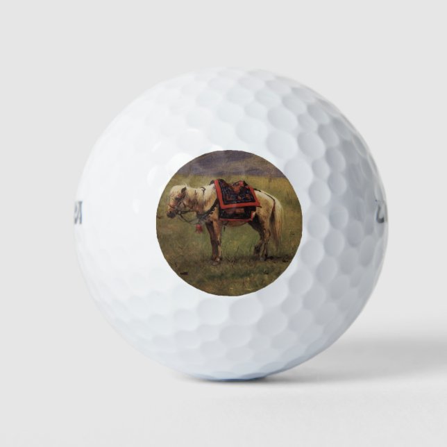Balles De Golf Poney himalayen (Petit Cheval) (Vasily Vereshchagi (Devant)