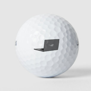 Balles De Golf Portable gris avec logo d'oiseau