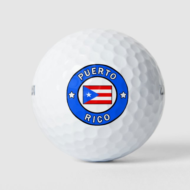 Balles De Golf Porto Rico (Devant)