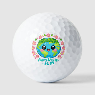 Balles de Golf pour la Journée de la Terre